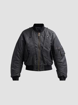 Maison Margiela Women's Reversible Nylon Twill Bomber Jacket