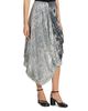 Maison Margiela Women's Sequin Floral Draped Midi-Skirt - 4