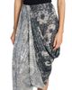 Maison Margiela Women's Sequin Floral Draped Midi-Skirt - 6