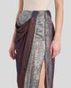 Maison Margiela Women's Sequined Draped Midi Skirt - 5