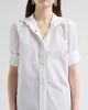 Maison Margiela Women's Snap-Button Short-Sleeve Cotton Shirt - 5