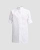 Maison Margiela Women's Snap-Button Short-Sleeve Cotton Shirt - 6