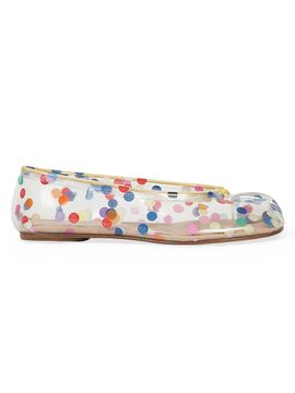 Maison Margiela Women's Tabi Polka Dot Ballet Flats