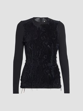 Maison Margiela Women's Tapestry Crewneck Top