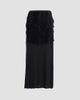 Maison Margiela Women's Textured Paisley Maxi Skirt - 6