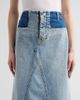 Maison Margiela Women's Waistless Denim Maxi Skirt - 5