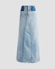 Maison Margiela Women's Waistless Denim Maxi Skirt - 6