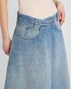 Maison Margiela Women's Wrap A-Line Denim Midi Skirt - 5
