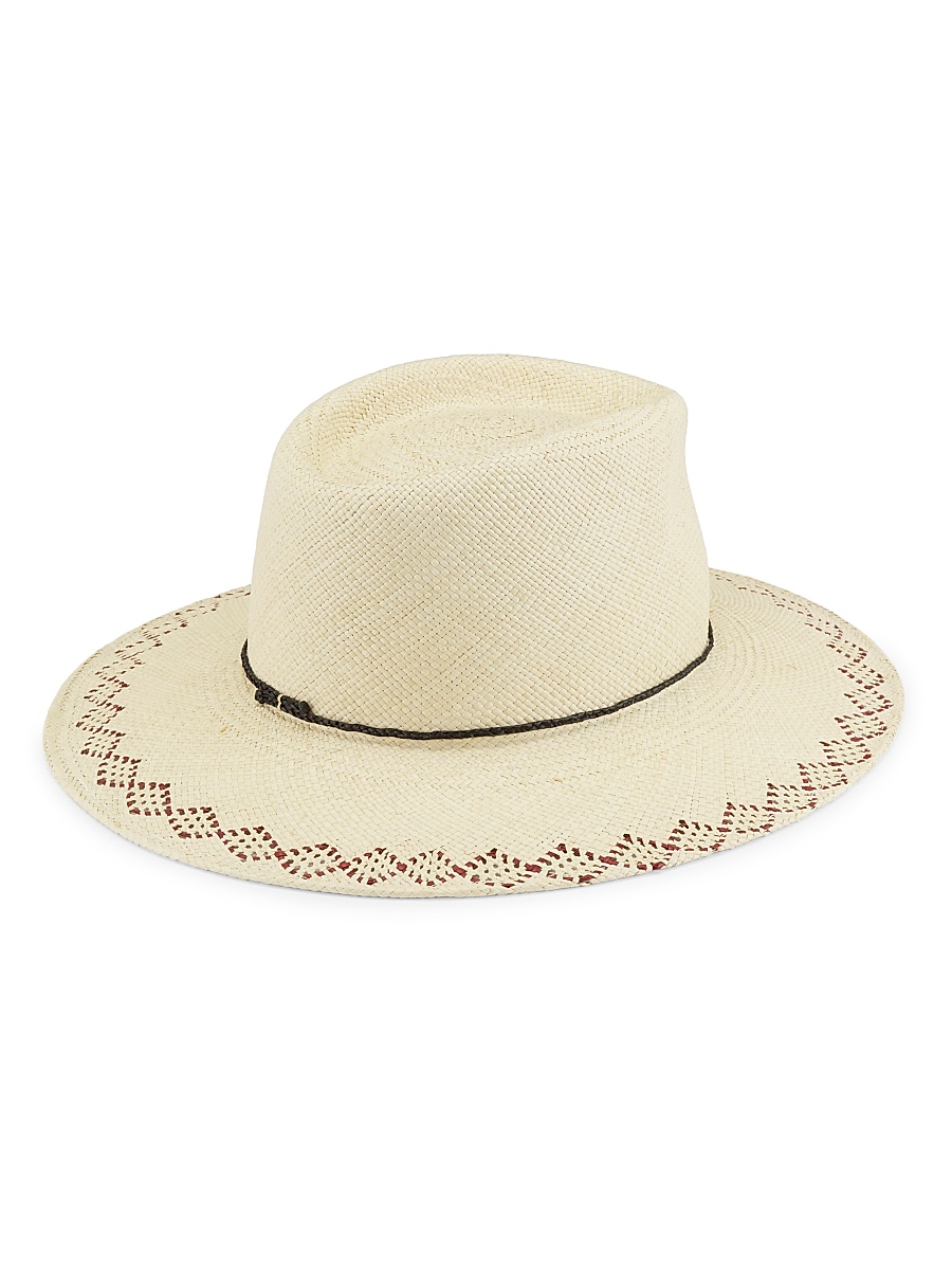 Maison Michel Women's Charles Straw Panama Hat