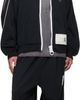 Maison MIHARA YASUHIRO Maison MIHARA YASUHIRO Black Amateur Sewn Like Track Jacket - 4