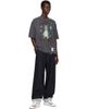 Maison MIHARA YASUHIRO Maison MIHARA YASUHIRO Black Leon Doodle Printed T-shirt - 4