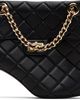 Maison MIHARA YASUHIRO Maison MIHARA YASUHIRO Black Quilted Bag Detail Pin Heel Short Boots - 1