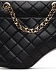 Maison MIHARA YASUHIRO Maison MIHARA YASUHIRO Black Quilted Bag Detail Pin Heel Short Boots - 3