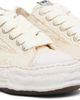 Maison MIHARA YASUHIRO Maison MIHARA YASUHIRO Off-White 'Peterson23' OG Sole Ripped Overdye Canvas Sneakers - 4
