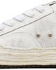 Maison MIHARA YASUHIRO Maison MIHARA YASUHIRO White 'Hank' OG Sole Shrink Leather Low-Top Sneakers - 3