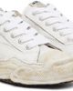 Maison MIHARA YASUHIRO Maison MIHARA YASUHIRO White 'Hank' OG Sole Shrink Leather Low-Top Sneakers - 4