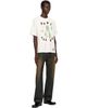 Maison MIHARA YASUHIRO Maison MIHARA YASUHIRO White Leon Doodle Printed T-shirt - 4