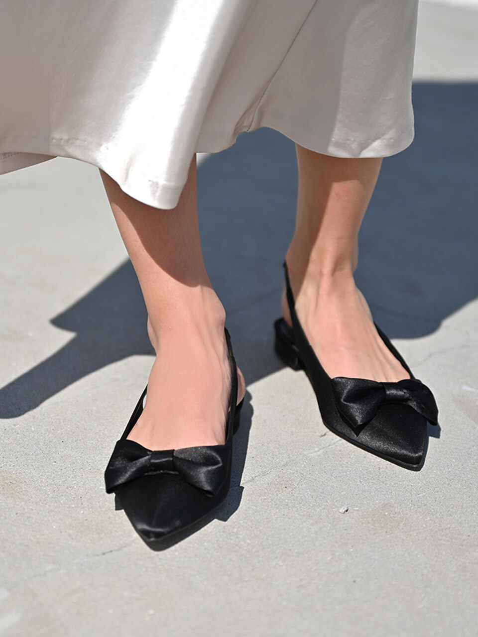 Maison Sofia Grace Mabel Sling Back Flat