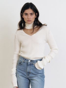 MAISONMARAIS Cotton Slim Knit Top