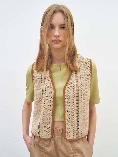 MAISONMARAIS Crop T-Shirt_Olive