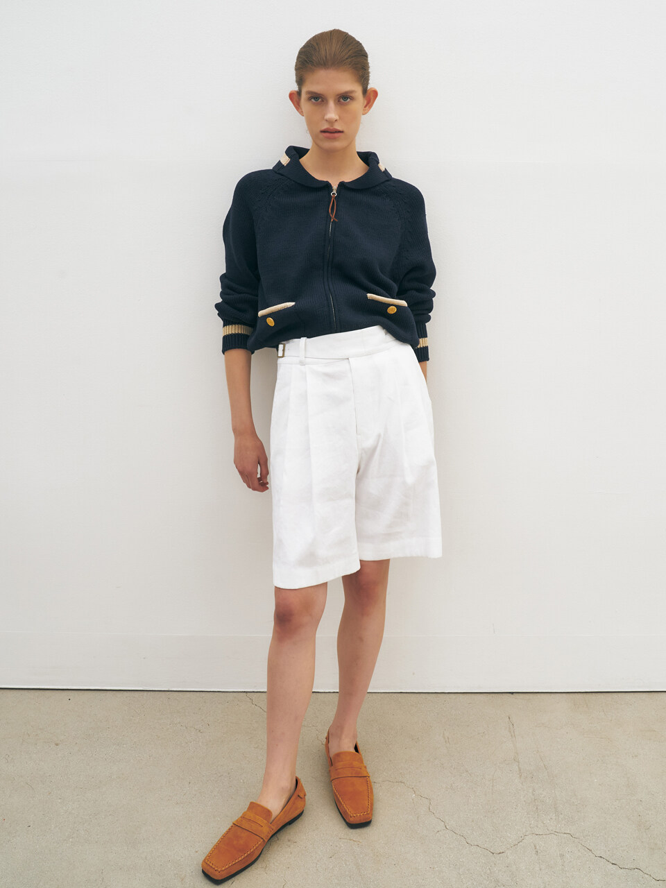 MAISONMARAIS Gurkha Shorts _ White
