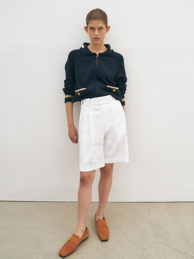 MAISONMARAIS Gurkha Shorts _ White