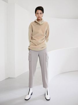 MAISONMARAIS Minimal Cargo Pants_Sand