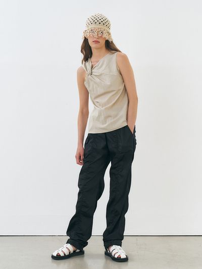 MAISONMARAIS Puckering Jogger_Black