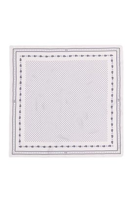 maje maje 90x90 printed silk scarf