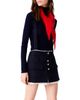 Maje Maje Amila Contrast Tweed Skort - 3