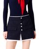Maje Maje Amila Contrast Tweed Skort - 6