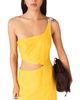 Maje Maje Asymmetric Linen Blend Dress - 3