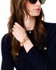 maje maje Asymmetric wide chain bracelet - 2