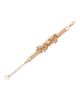 maje maje Asymmetric wide chain bracelet - 3