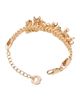 maje maje Asymmetric wide chain bracelet - 5