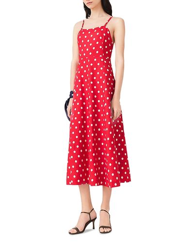 Maje Maje Backless Linen Blend Maxi Dress