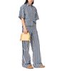 Maje Maje Calais Cropped Stripe Shirt - 3