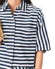 Maje Maje Calais Cropped Stripe Shirt - 4