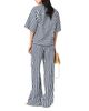 Maje Maje Calais Cropped Stripe Shirt - 5