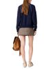 Maje Maje Contrast Trim Zippered Cardigan - 3