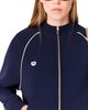 Maje Maje Contrast Trim Zippered Cardigan - 6