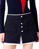 maje maje Contrast tweed shorts - 5