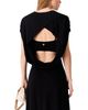 Maje Maje Cowl Back Midi Dress - 3