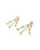 Maje Maje Cubic Zirconia Chain Drop Earrings - 3