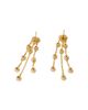 Maje Maje Cubic Zirconia Chain Drop Earrings - 4