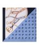 maje maje Equestrian motif silk scarf - 1