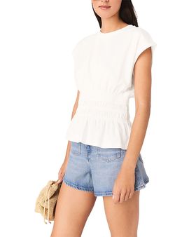 Maje Maje Fitted Pleated Tee