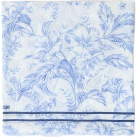 maje maje Floral print wool blend shawl