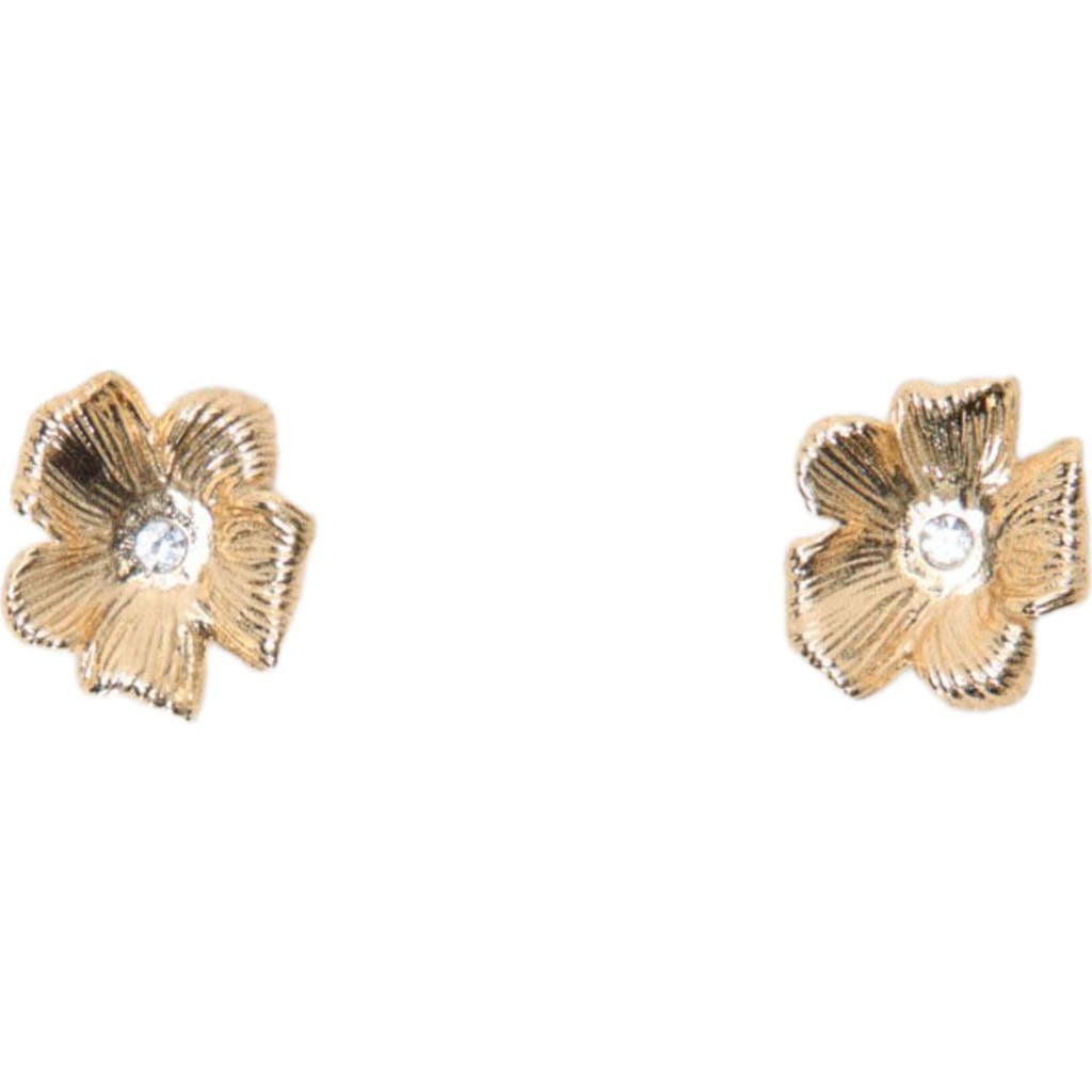 maje maje Flower stud earrings