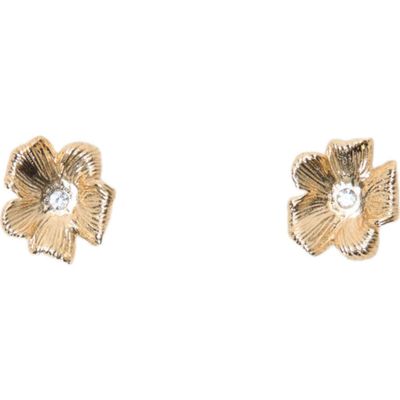 maje maje Flower stud earrings
